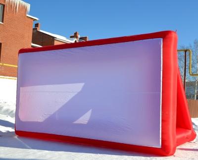     Inflatable screens and shields  
