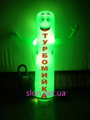       inflatable tubeguy with blower  